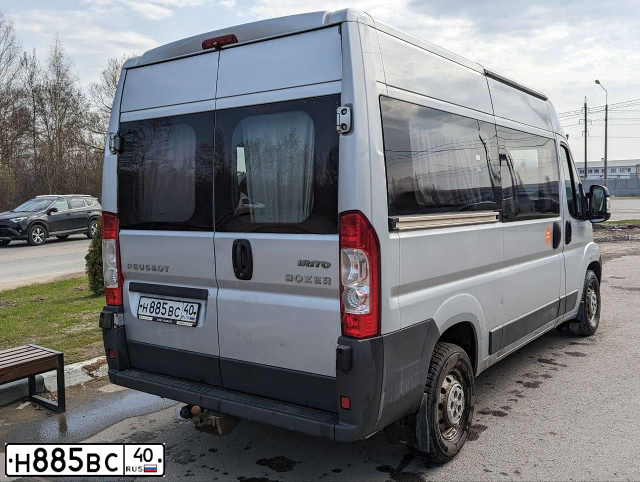 Фото автомобиля PEUGEOT BOXER, 2014 — госномер Н885ВС40