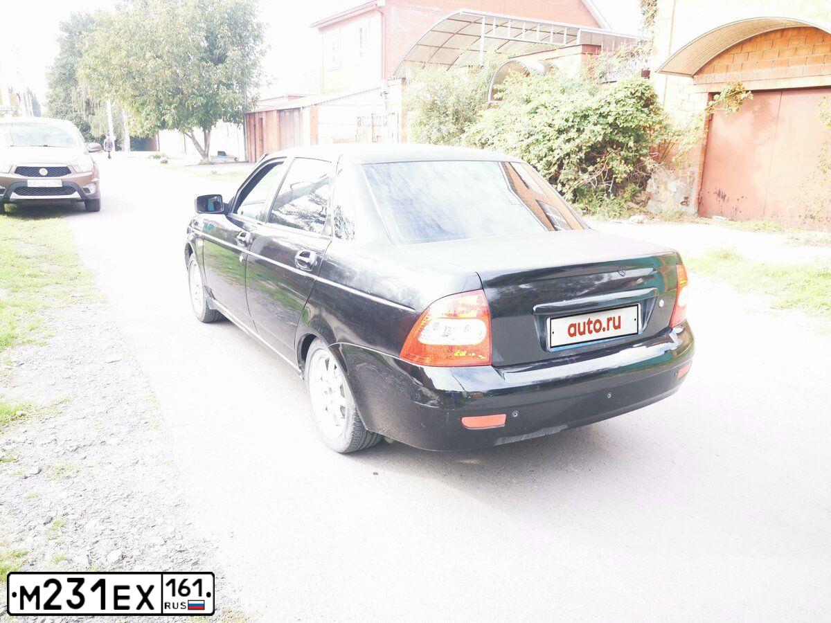 Фото автомобиля LADA PRIORA, 2009 — госномер А405ВХ180. Цвет: Темно-зеленый
