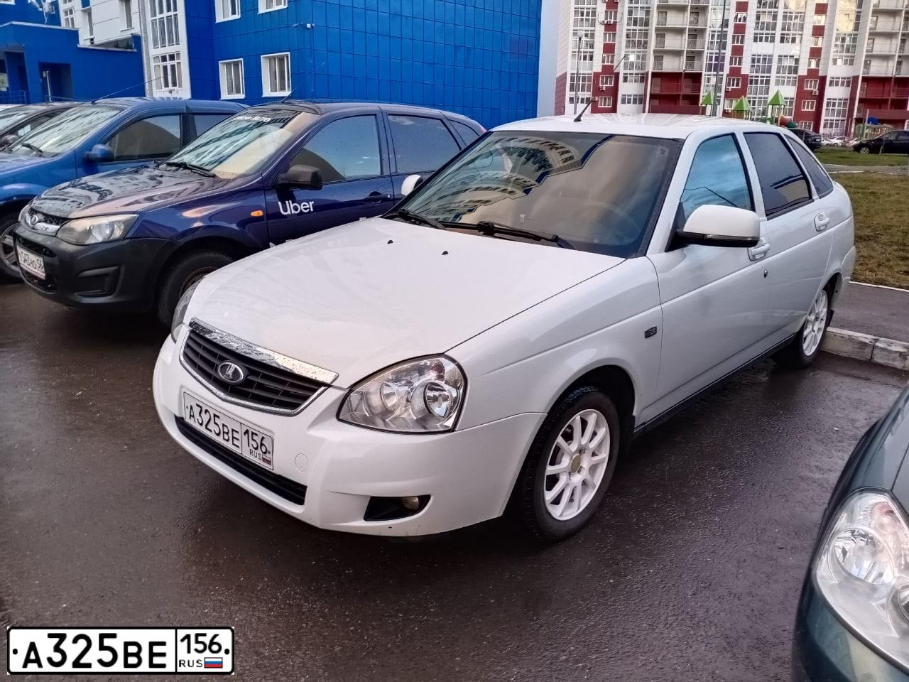 Фото автомобиля LADA PRIORA, 2012 — госномер Е537НО156