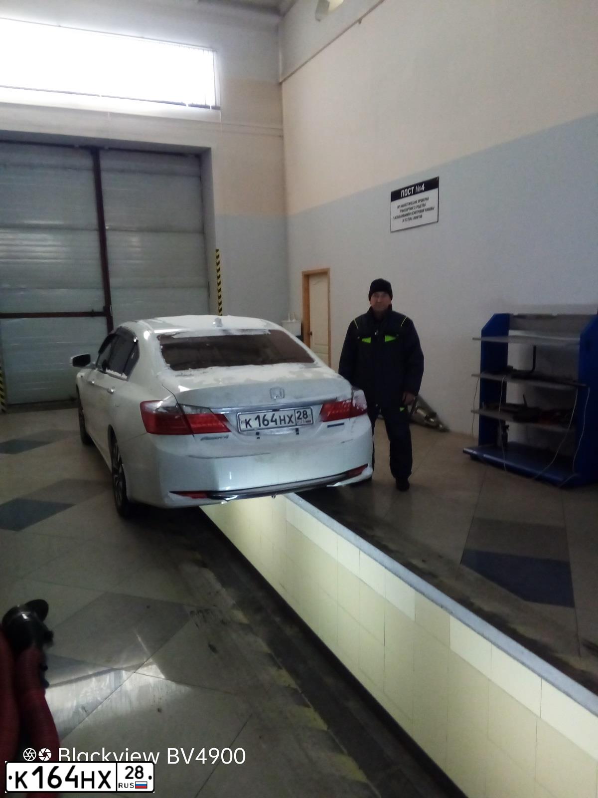 Фото автомобиля HONDA ACCORD, 2013 — госномер М800РХ28
