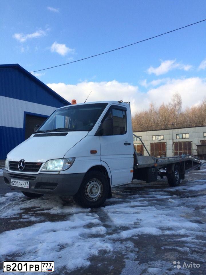 Фото автомобиля MERCEDES-BENZ SPRINTER, 2004 — госномер У760ВР198. Цвет: Белый