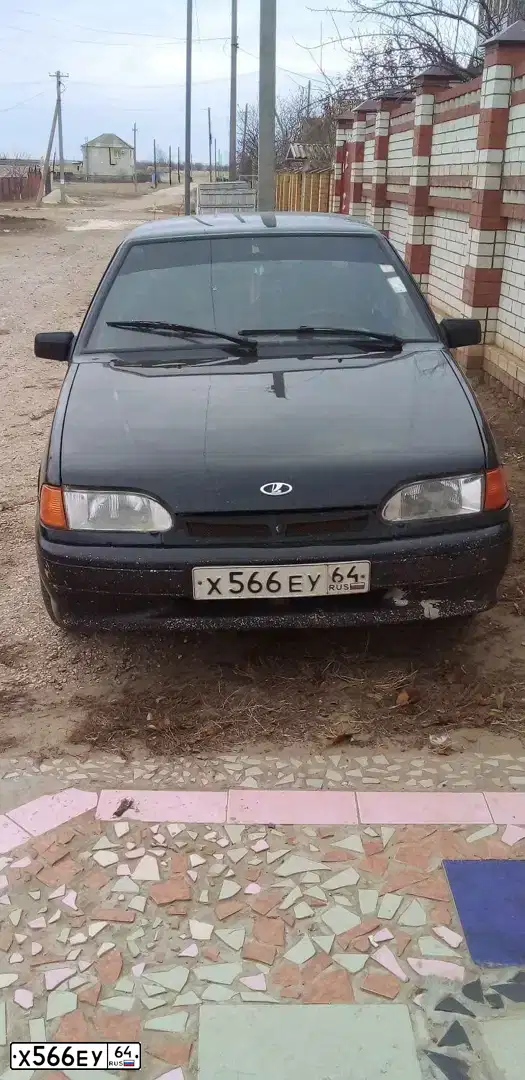 Фото автомобиля LADA 2115 SAMARA, 2010 — госномер К724КМ134. Цвет: Сине-Черный