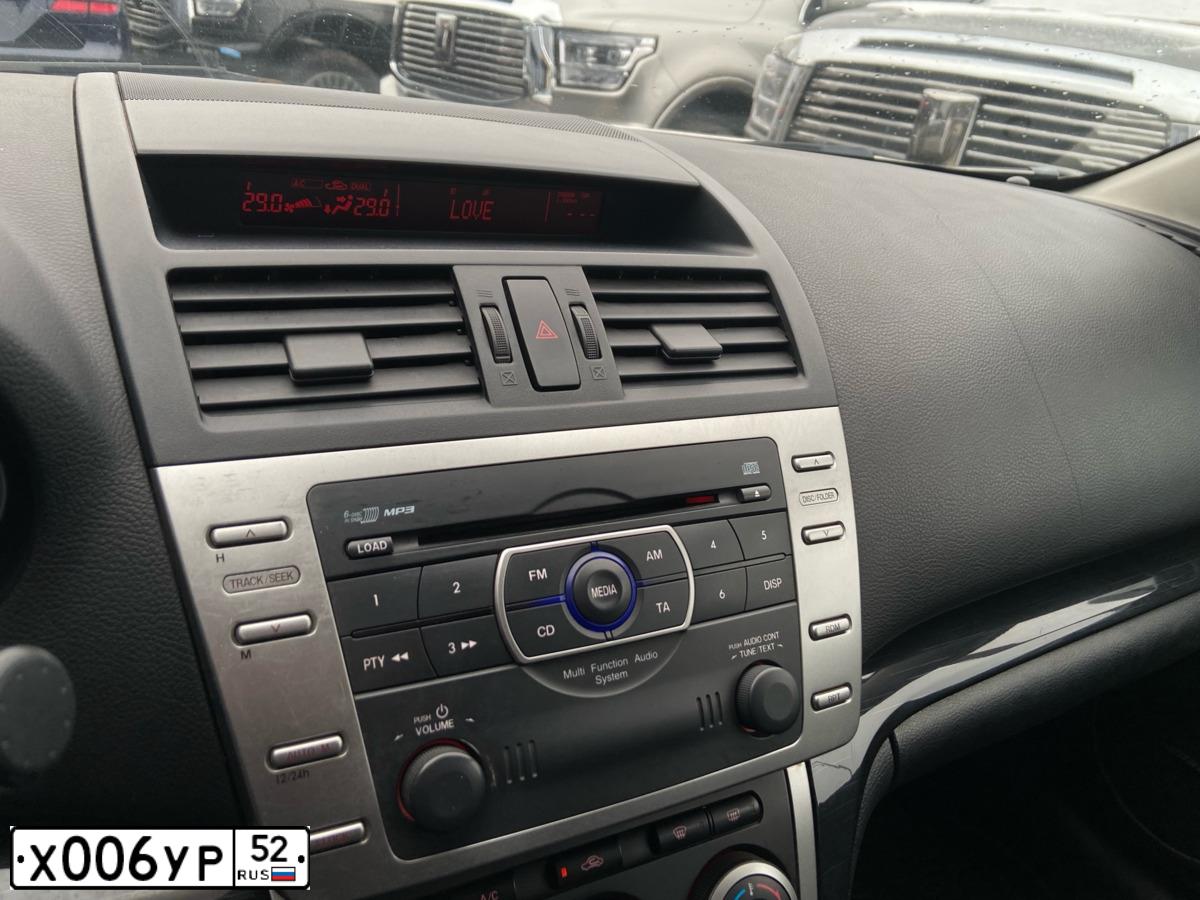 Фото автомобиля MAZDA 6, 2008 — госномер Е393ЕР13. Цвет: Белый