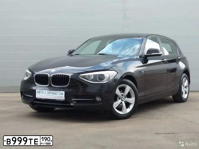 Фото автомобиля BMW 116I, 2014 — госномер А171ТК67. Цвет: ЧЕРНЫЙ