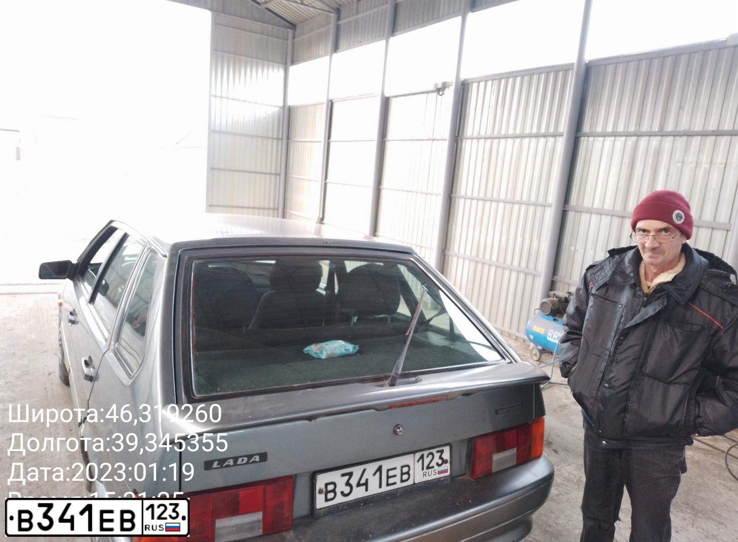 Фото автомобиля LADA 2114 SAMARA, 2012 — госномер В341ЕВ123. Цвет: СРЕДНИЙ СЕРО-ЗЕЛЕНЫЙ МЕТ.