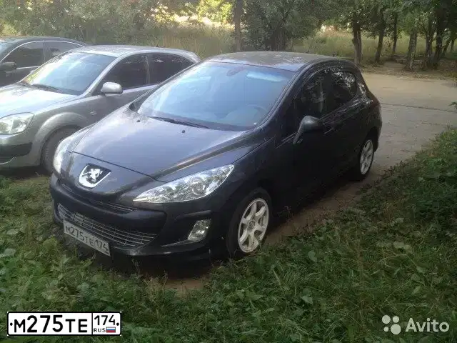 Фото автомобиля PEUGEOT 308, 2010 — госномер В757ВО152. Цвет: ТЕМНО-СЕРЫЙ