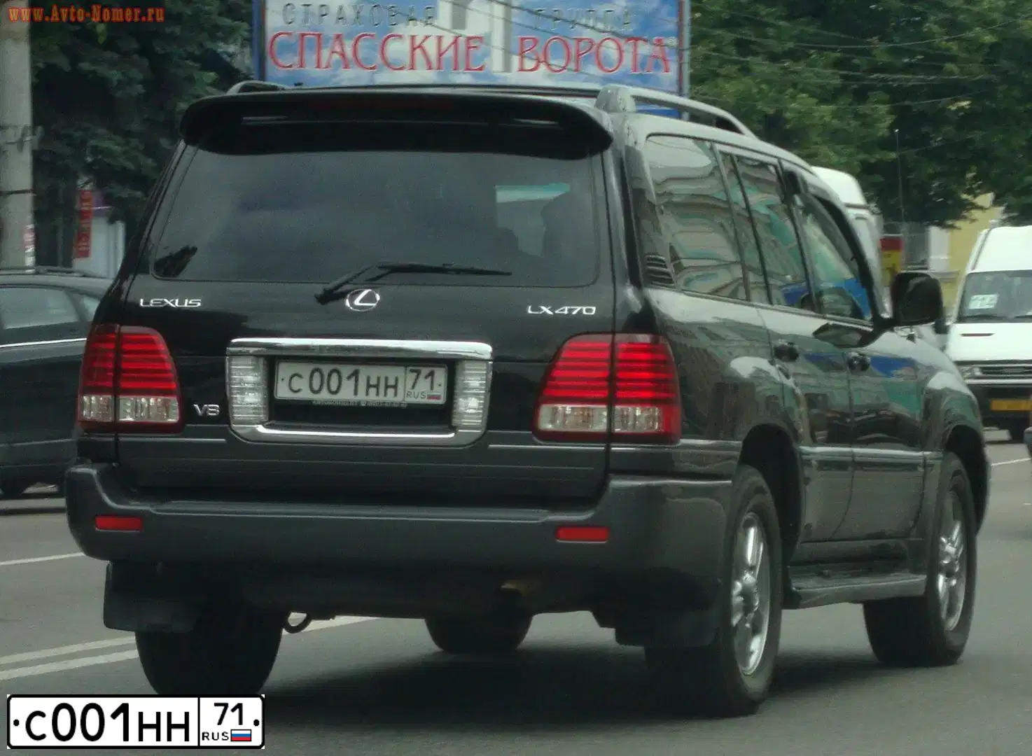 Фото автомобиля TOYOTA FORTUNER, 2018 — госномер У698ОН71. Цвет: Белый