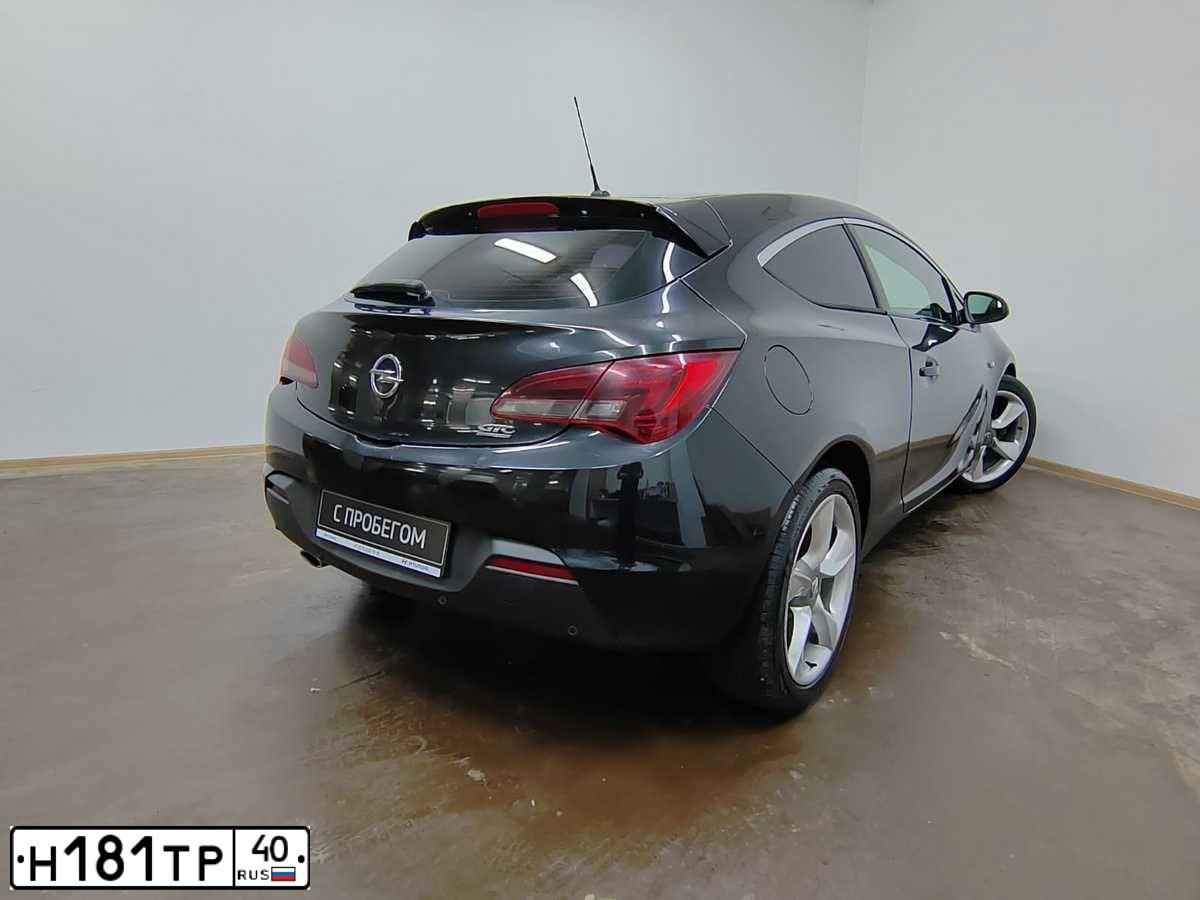 Фото автомобиля OPEL ASTRA, 2013 — госномер Н181ТР40. Цвет: ЧЕРНЫЙ
