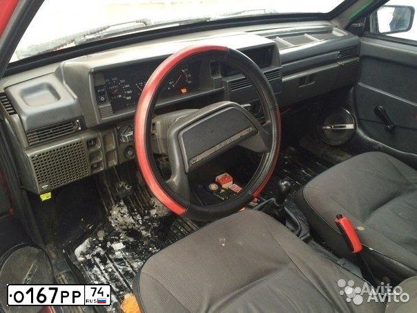 Фото автомобиля LADA 2108 SAMARA, 1996 — госномер О167РР74. Цвет: ВИШНЕВЫЙ