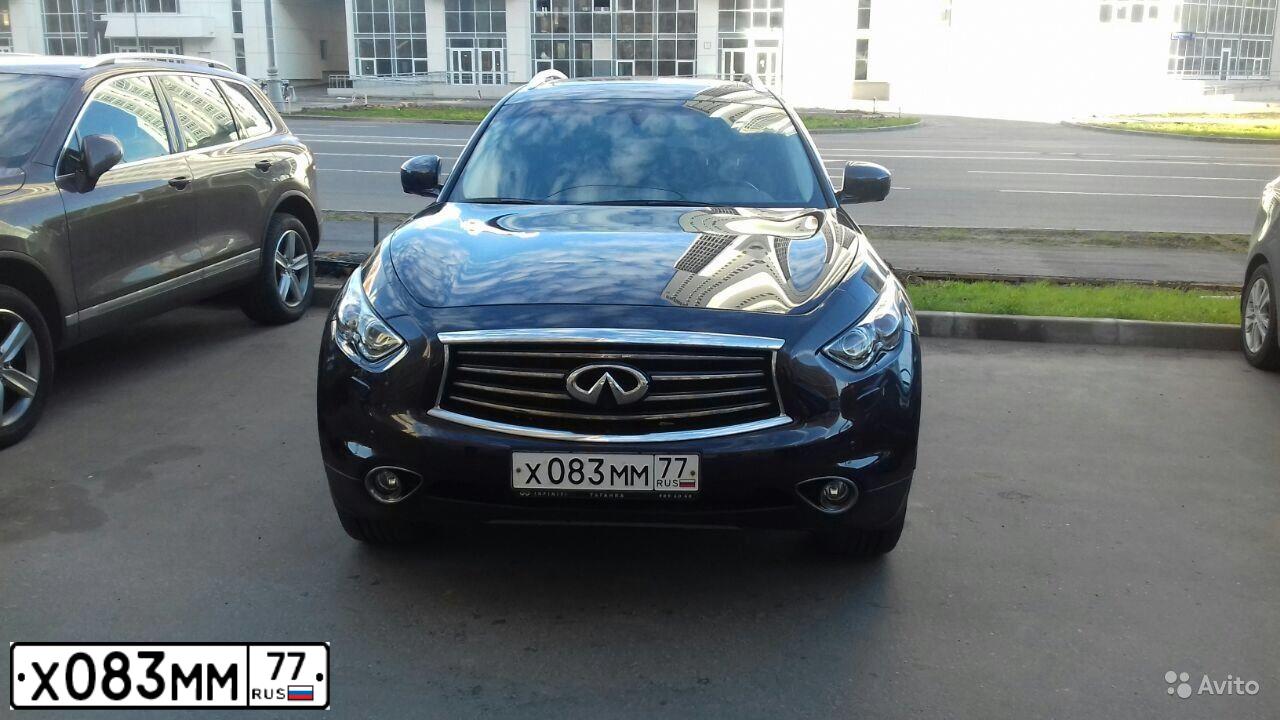 Фото автомобиля INFINITI QX70 /FX/, 2012 — госномер Е346ВУ716. Цвет: КОРИЧНЕВЫЙ