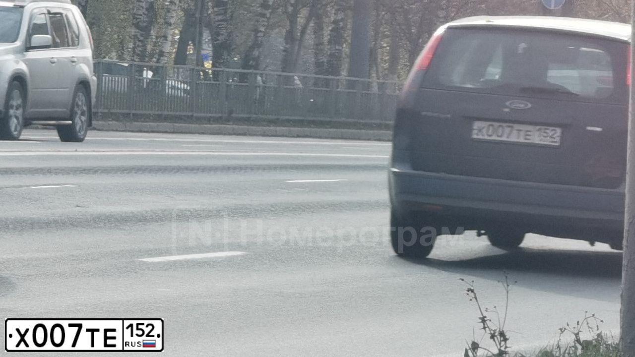 Фото автомобиля BMW X3, 2014 — госномер Х007ТЕ152. Цвет: БЕЛЫЙ