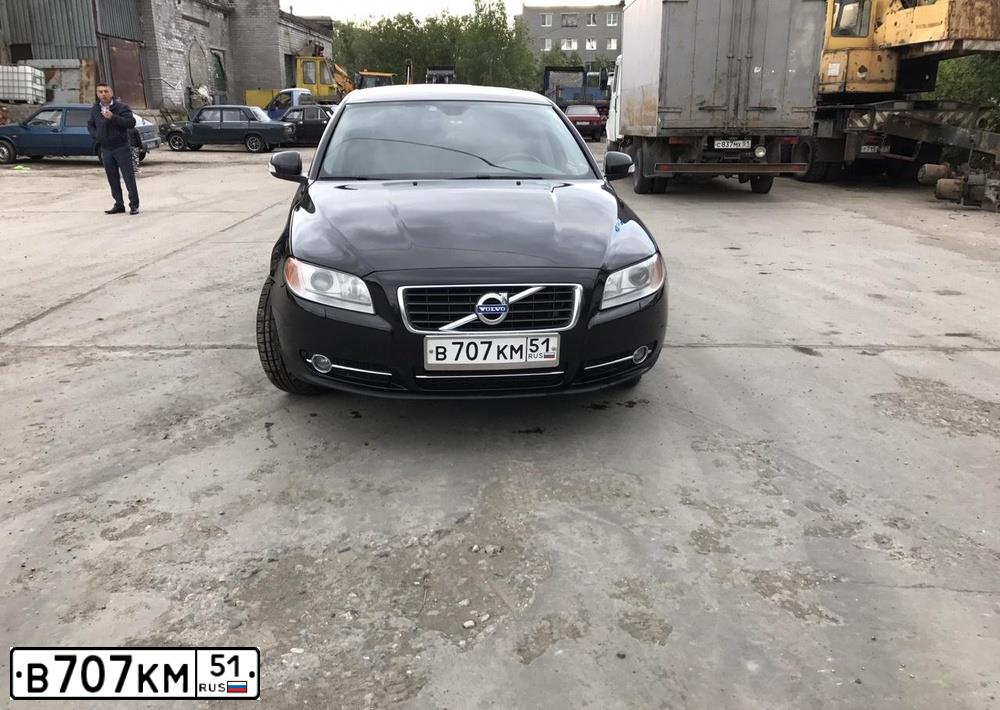 Фото автомобиля VOLVO S80, 2010 — госномер В481НК51
