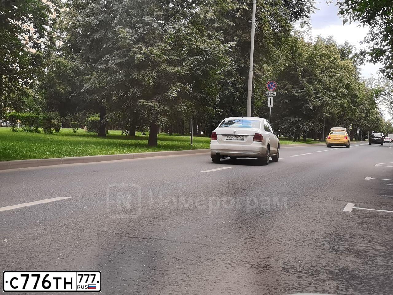 Фото автомобиля VOLKSWAGEN POLO, 2016 — госномер С776ТН777. Цвет: БЕЛЫЙ