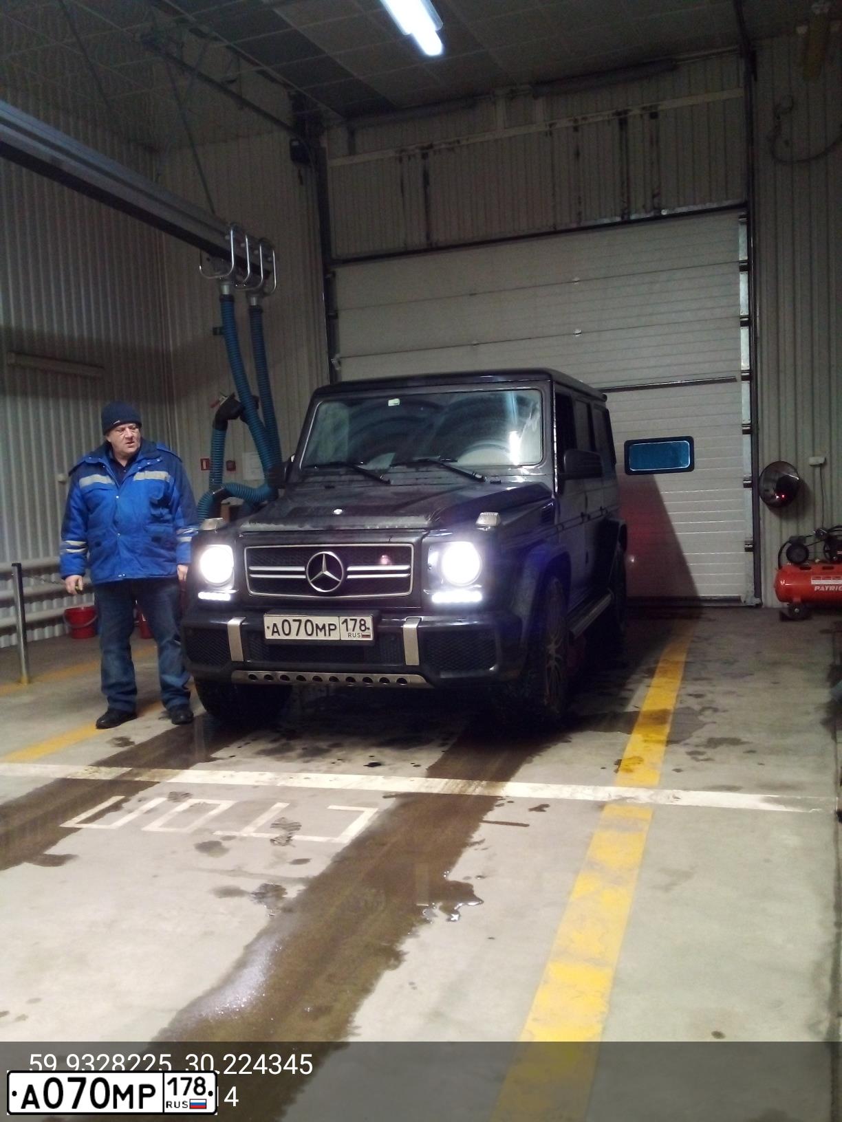 Фото автомобиля MERCEDES CL-KLASSE, 2010 — госномер А070МР78. Цвет: ЧЕРНЫЙ