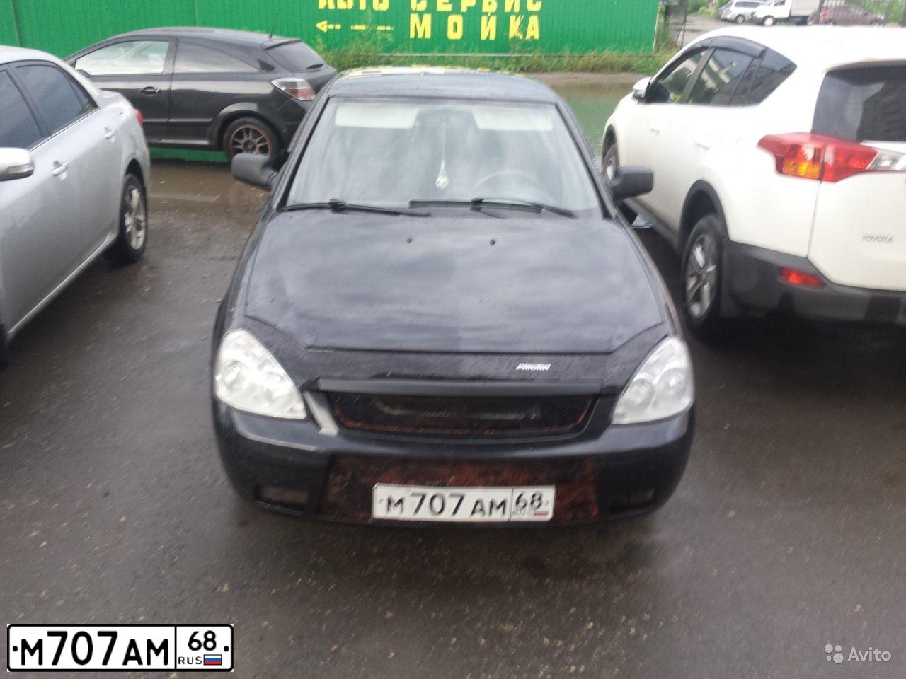 Фото автомобиля GREAT WALL HOVER, 2013 — госномер М707АМ68. Цвет: ЧЕРНЫЙ