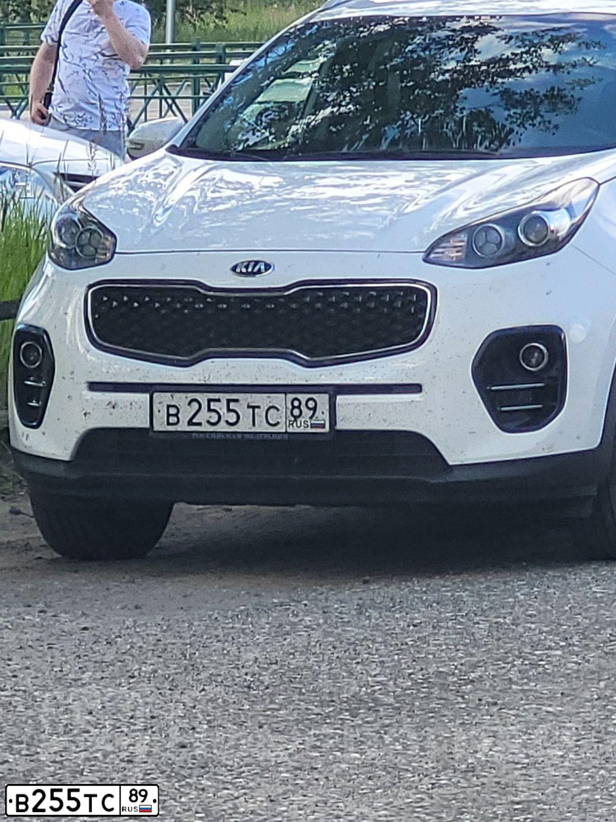 Фото автомобиля KIA SPORTAGE, 2017 — госномер Н562РВ702. Цвет: Белый