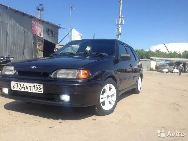 Фото автомобиля LADA 2114 SAMARA, 2007 — госномер К071ЕС763. Цвет: ГРАФИТОВЫЙ МЕТАЛЛИК