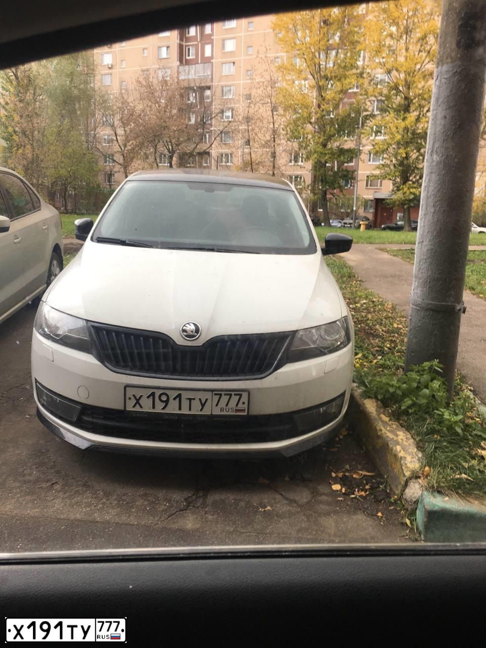 Фото автомобиля SKODA RAPID, 2016 — госномер М515КР977
