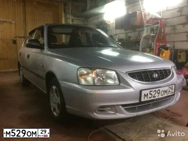Фото автомобиля TAGAZ ACCENT, 2006 — госномер М529ОМ29. Цвет: СЕРЕБРИСТЫЙ