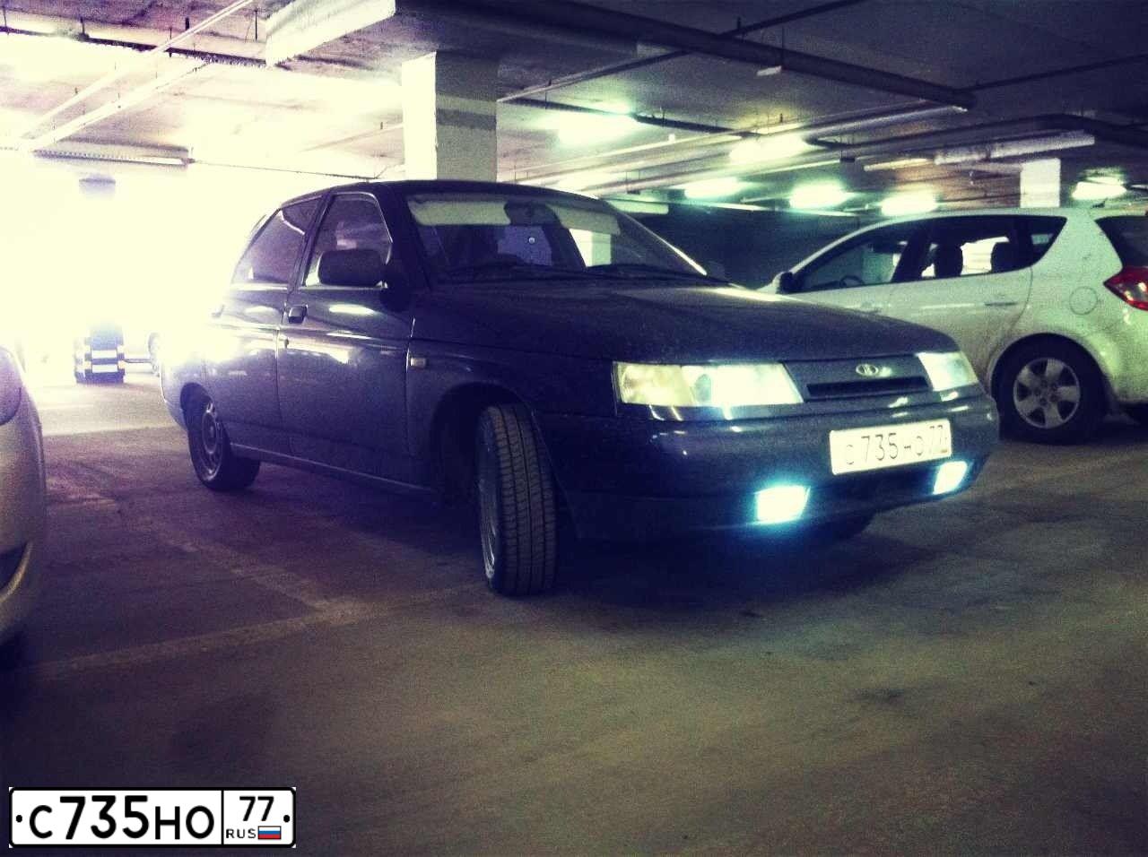 Фото автомобиля LADA 2110, 2002 — госномер В622УЕ99. Цвет: ФИОЛЕТОВЫЙ ТЕМНЫЙ