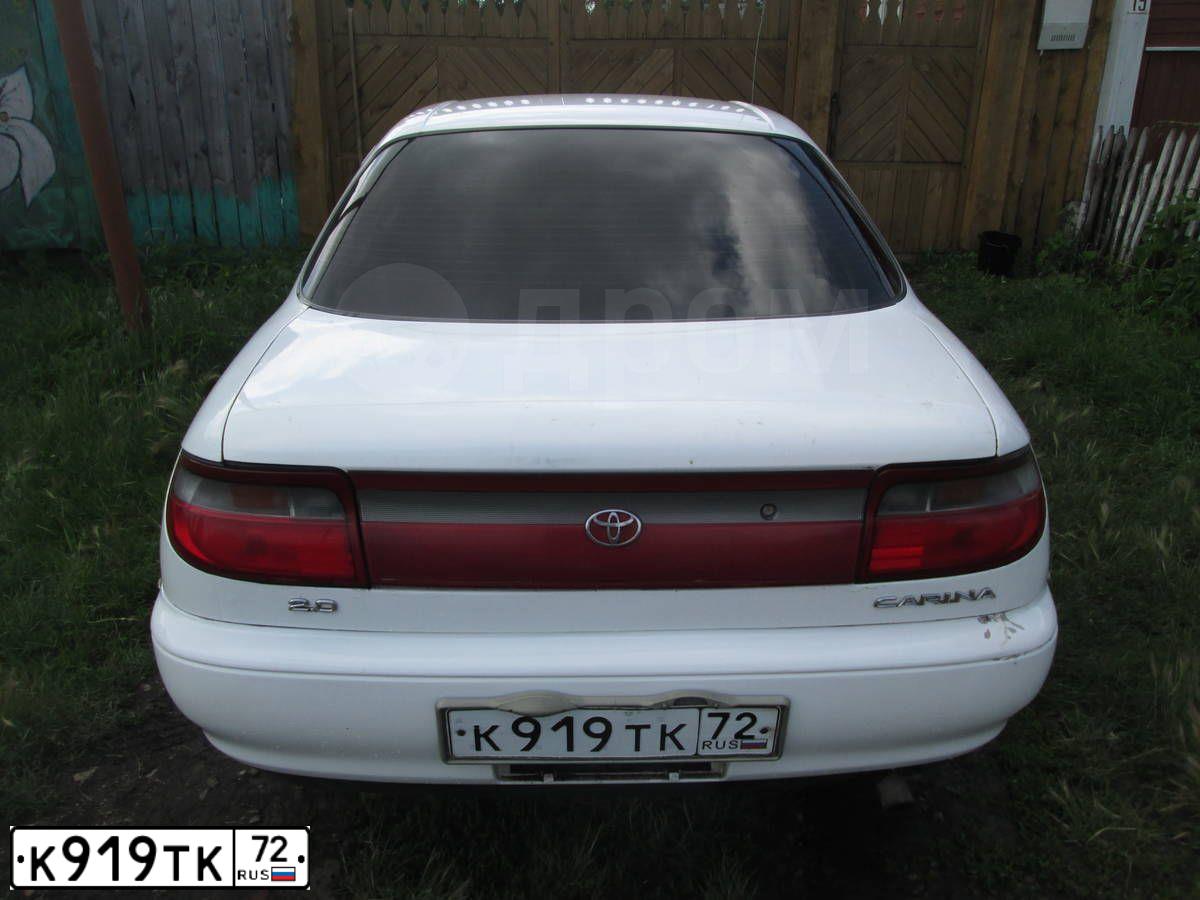 Фото автомобиля ТОЙОТА КАРИНА, 1993 — госномер К586ТК154