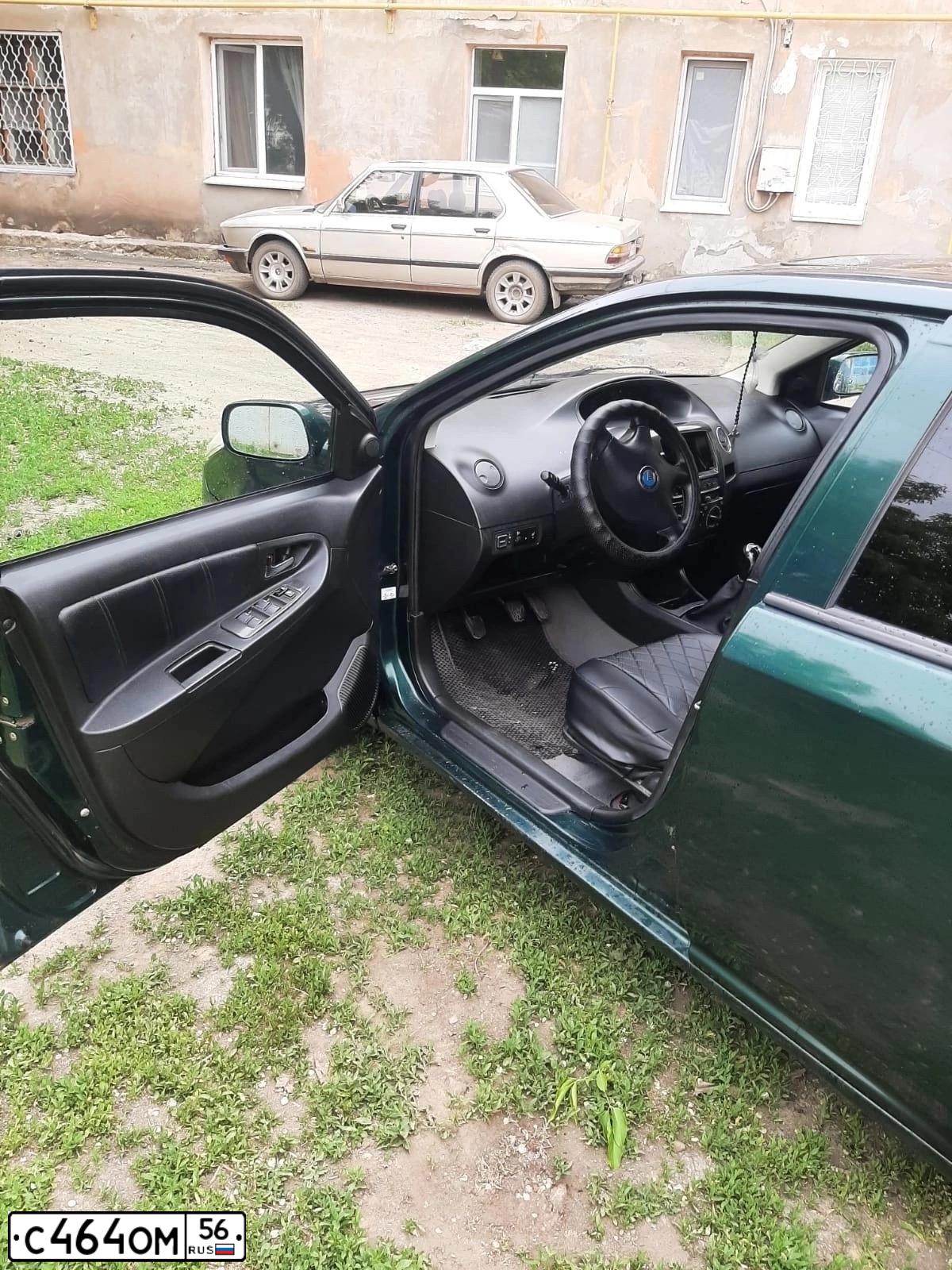 Фото автомобиля GEELY MK, 2010 — госномер С464ОМ56. Цвет: ТЕМНО-ЗЕЛЕНЫЙ