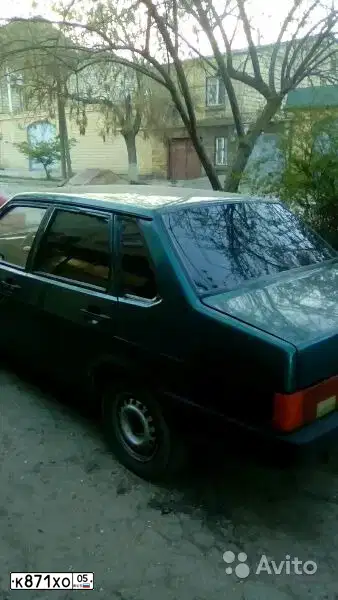 Фото автомобиля LADA 2109 SAMARA, 2001 — госномер М962ОС99. Цвет: ЗЕЛЕНЫЙ