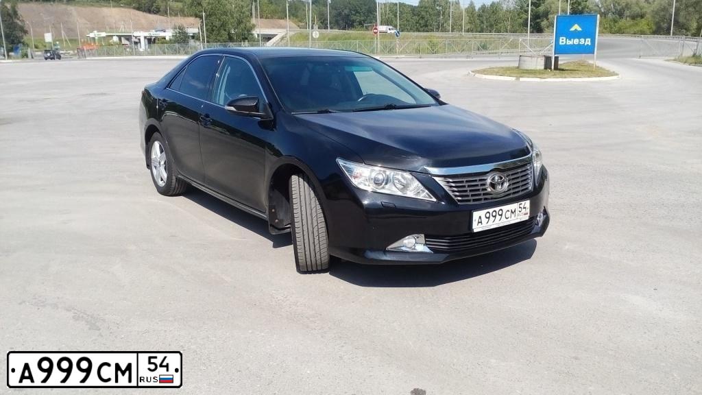 Фото автомобиля VOLKSWAGEN TOUAREG, 2007 — госномер А999СМ54. Цвет: ЧЕРНЫЙ