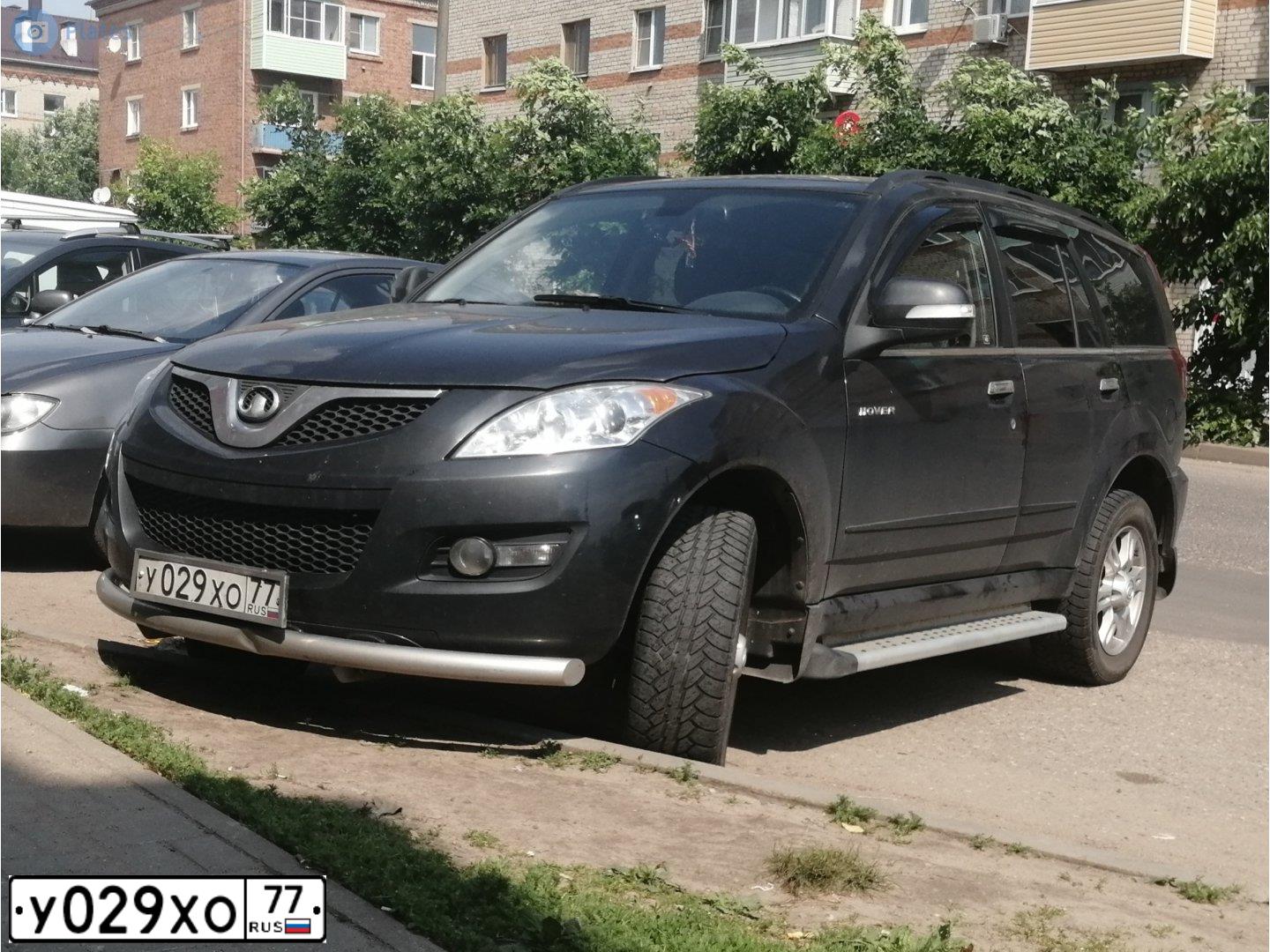 Фото автомобиля GREAT WALL HOVER, 2013 — госномер А610АВ774. Цвет: ЧЕРНЫЙ
