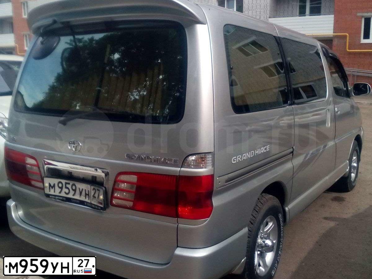 Фото автомобиля TOYOTA GRAND HIACE, 1991 — госномер Н292ВХ65