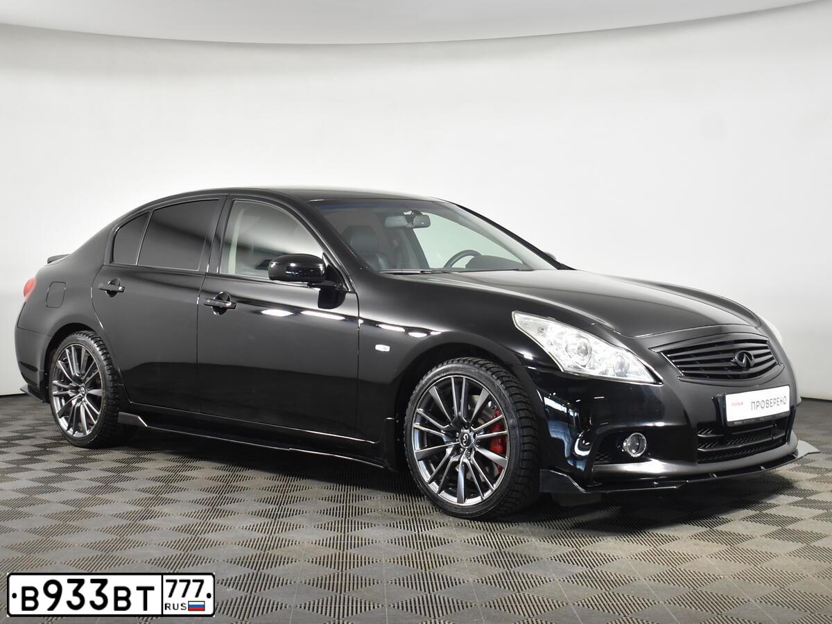 Фото автомобиля INFINITI G35, 2008 — госномер В933ВТ777. Цвет: ЧЕРНЫЙ