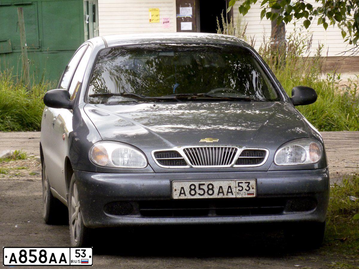 Фото автомобиля LADA 1119 KALINA, 2011 — госномер Е410РР53. Цвет: синий