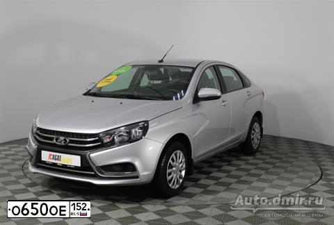 Фото автомобиля LADA VESTA, 2016 — госномер С411ЕЕ152. Цвет: СВЕТЛО-СЕРЫЙ