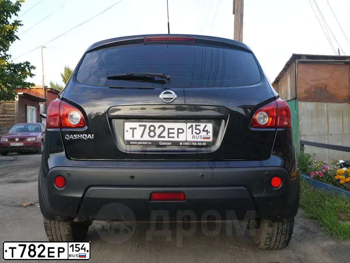 Фото автомобиля NISSAN QASHQAI, 2007 — госномер Х151КТ150. Цвет: ЧЕРНЫЙ