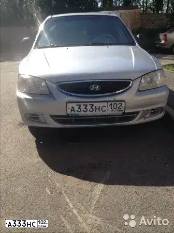 Фото автомобиля TAGAZ ACCENT, 2006 — госномер С979НА102. Цвет: СЕРЕБРИСТЫЙ