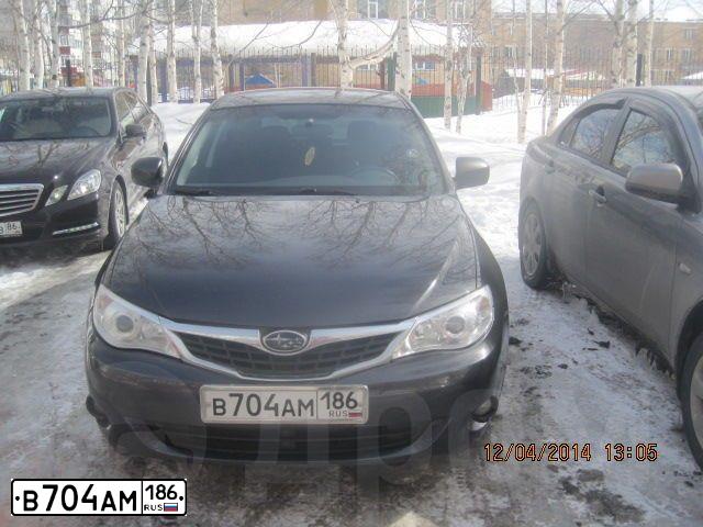 Фото автомобиля SUBARU IMPREZA, 2007 — госномер Х043УМ55. Цвет: СЕРЫЙ