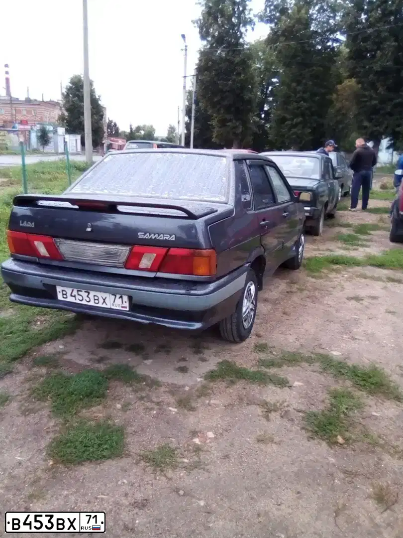 Фото автомобиля LADA 2115 SAMARA, 2001 — госномер В453ВХ71. Цвет: СЕРЕБРИСТО-ТЕМНО-ФИОЛЕТОВЫЙ