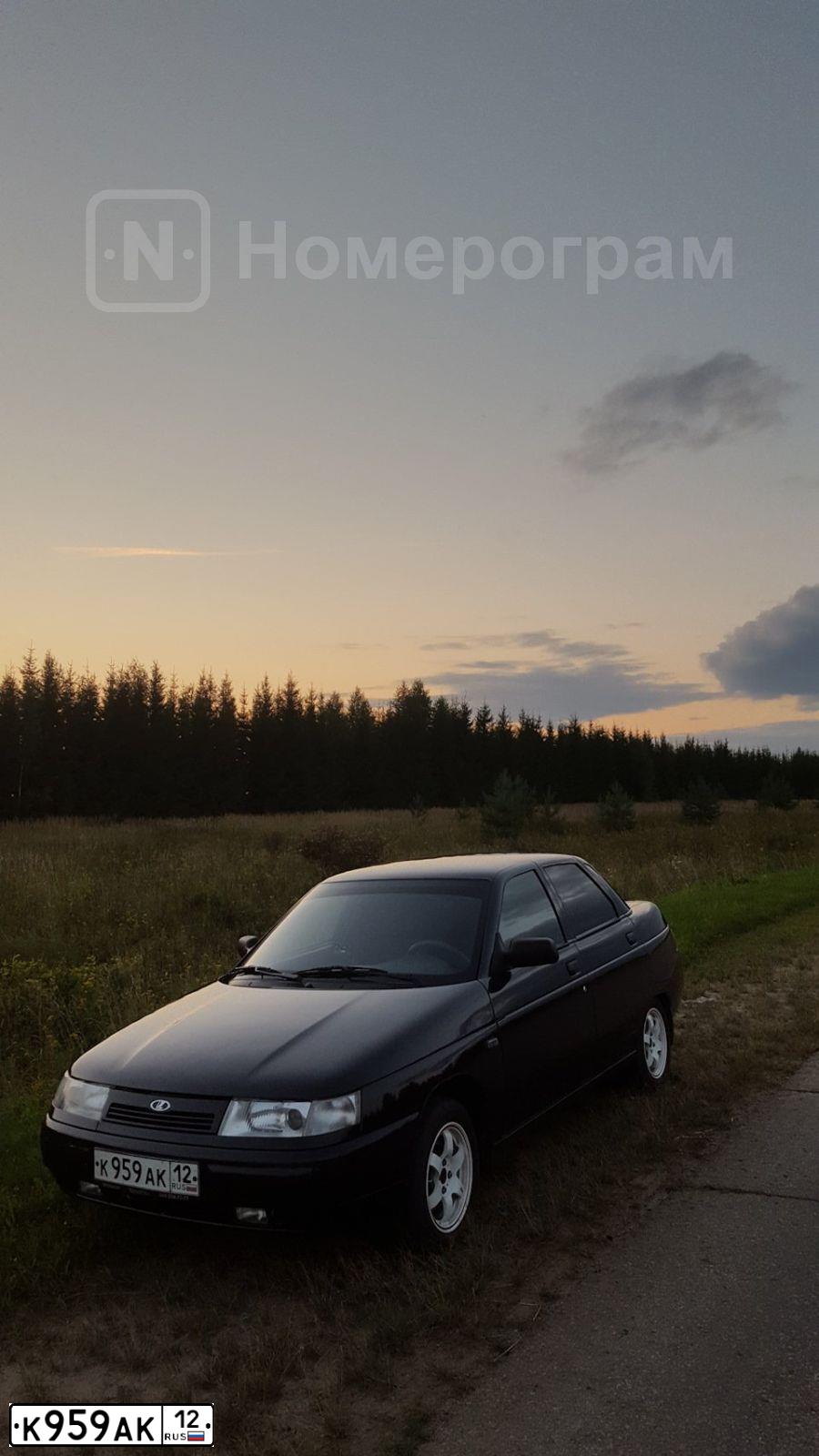 Фото автомобиля LADA 2107, 2006 — госномер О712ВМ12. Цвет: СИНЕ-ЗЕЛЕНЫЙ