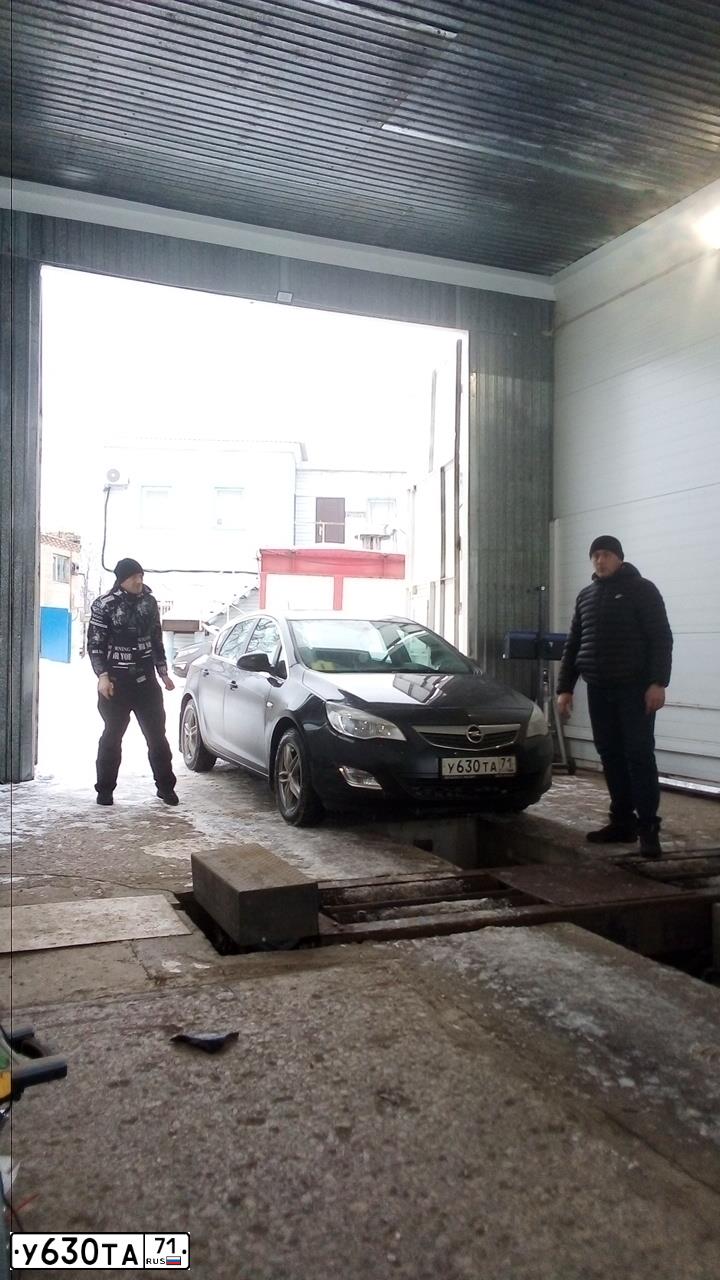 Фото автомобиля ОРЕL АSТRА, 2011 — госномер У630ТА71. Цвет: ЧЕРНЫЙ МЕТАЛЛИК