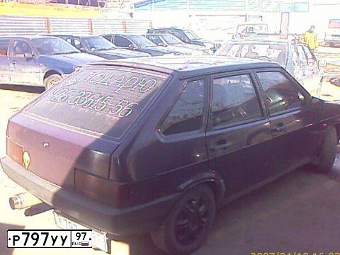 Фото автомобиля ДЭУ МАГНУС, 2000 — госномер М170ВМ190. Цвет: ЧЕРНЫЙ