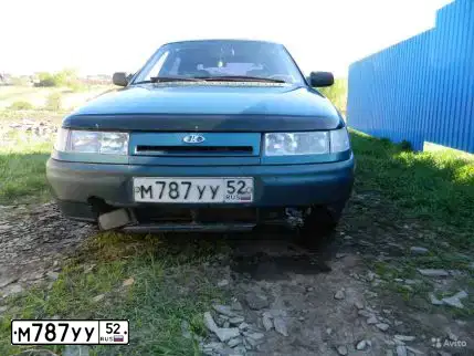 Фото автомобиля LADA 2112, 2001 — госномер М787УУ52. Цвет: ЗЕЛЕНЫЙ