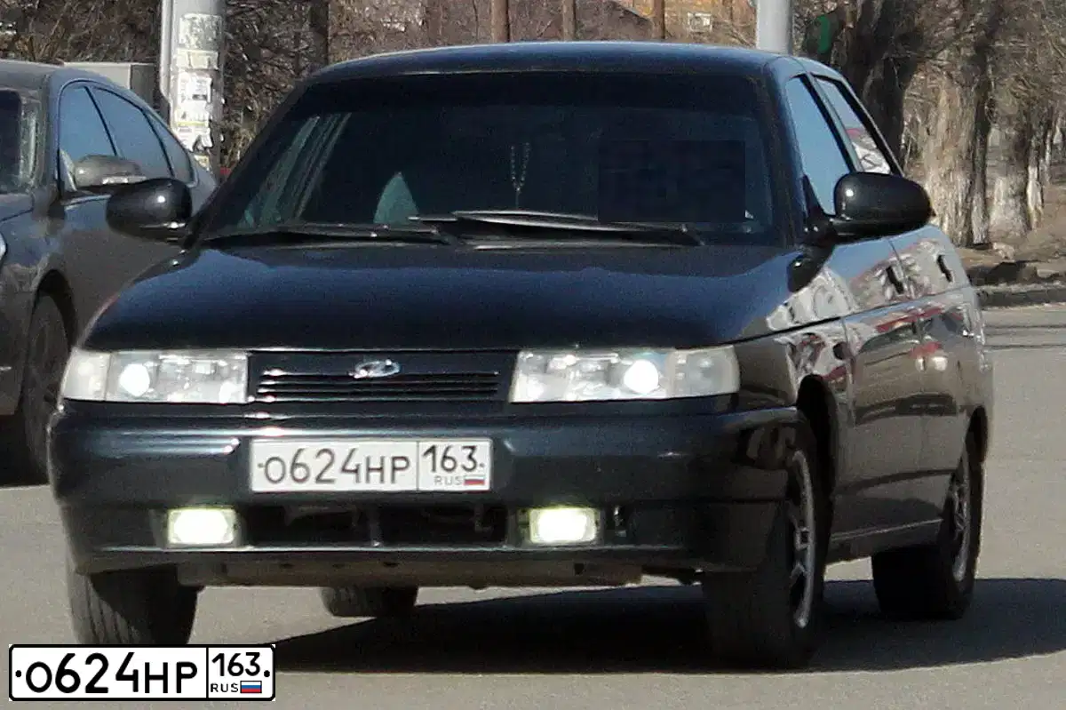 Фото автомобиля LADA 2109 SAMARA, 1997 — госномер Р869ХА63. Цвет: ЗЕЛЕНЫЙ