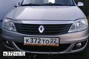 Фото автомобиля RENAULT LOGAN, 2011 — госномер Н602МР142