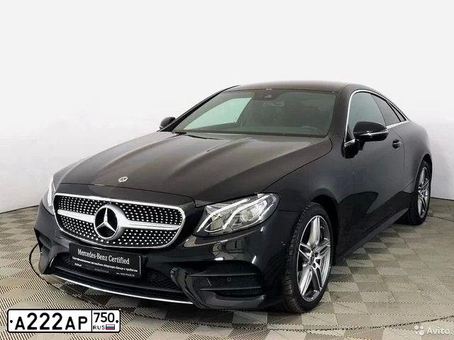 Фото автомобиля MERCEDES E-KLASSE, 2018 — госномер М144СУ763. Цвет: ЧЕРНЫЙ