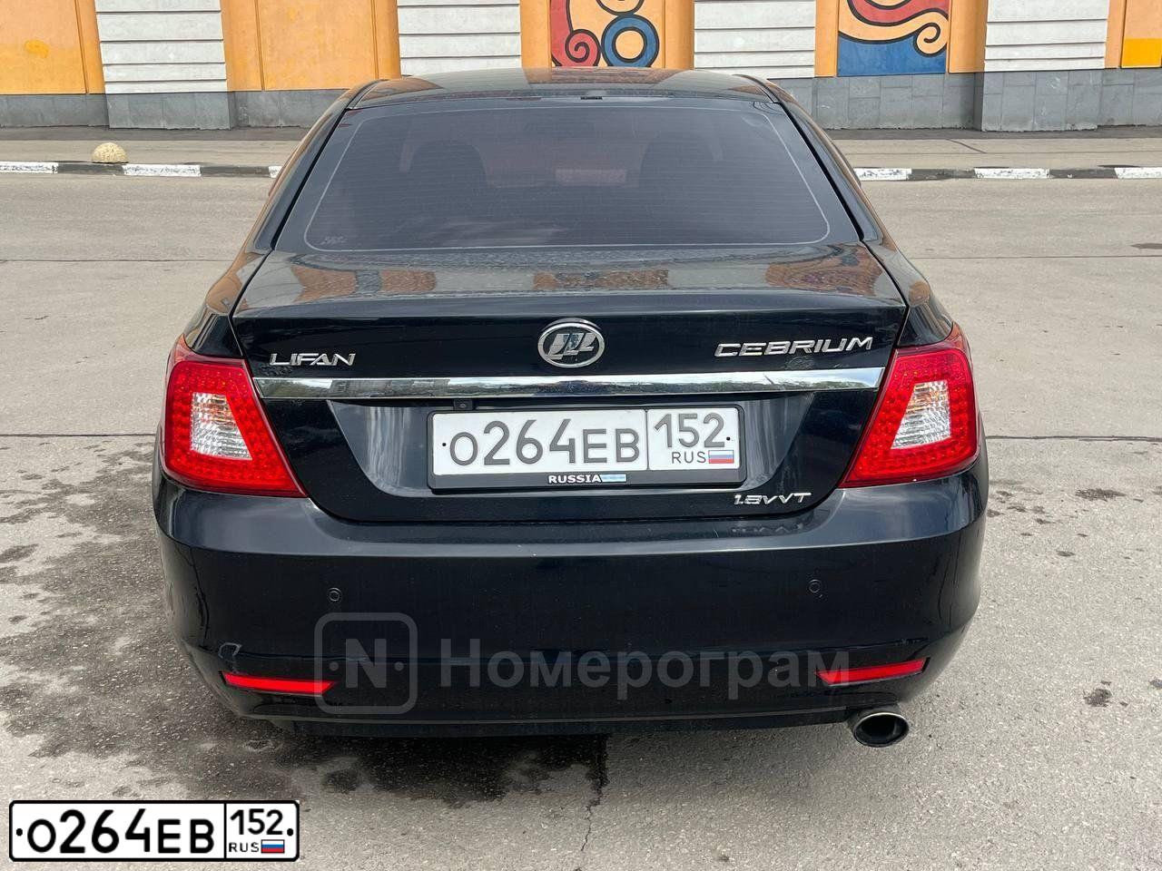 Фото автомобиля LIFAN SOLANO, 2015 — госномер В408ТН37. Цвет: ЧЕРНЫЙ