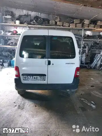 Фото автомобиля PEUGEOT PARTNER, 2007 — госномер Р514РС152. Цвет: Белый
