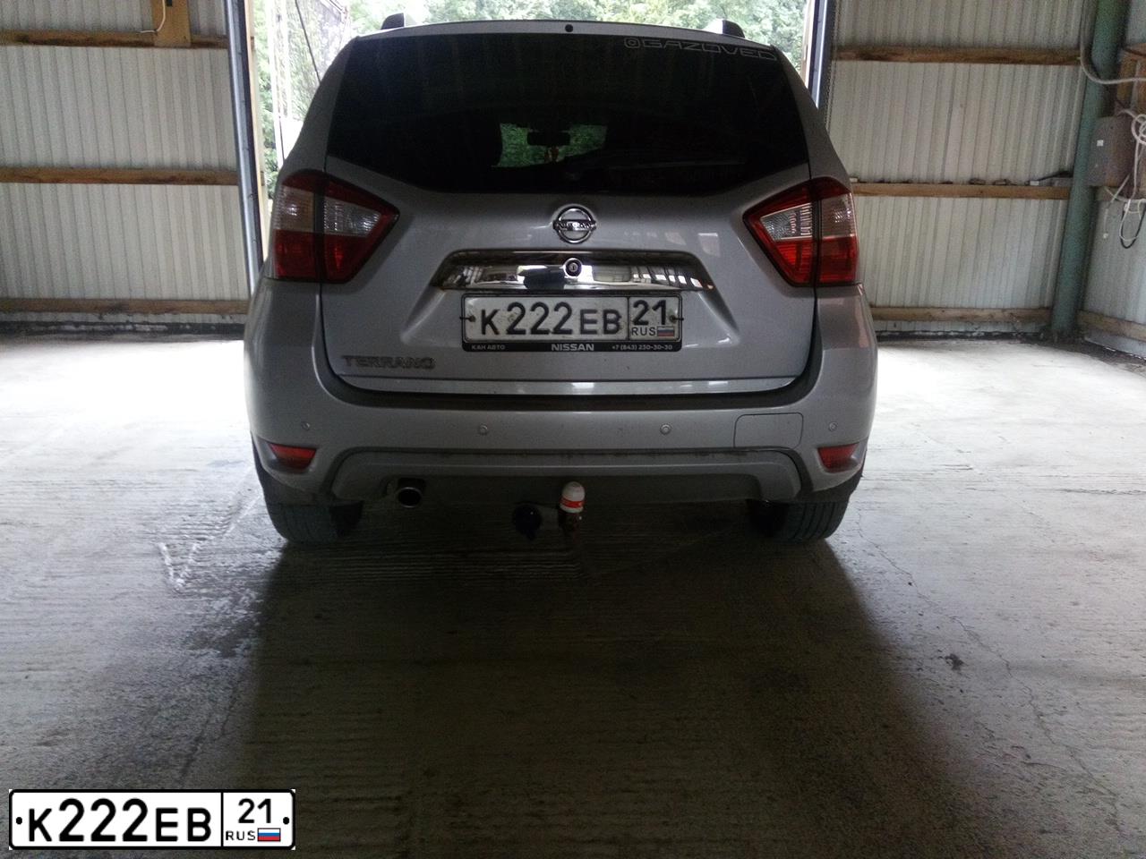 Фото автомобиля NISSAN QASHQAI, 2007 — госномер К222ЕВ21. Цвет: ЧЕРНЫЙ