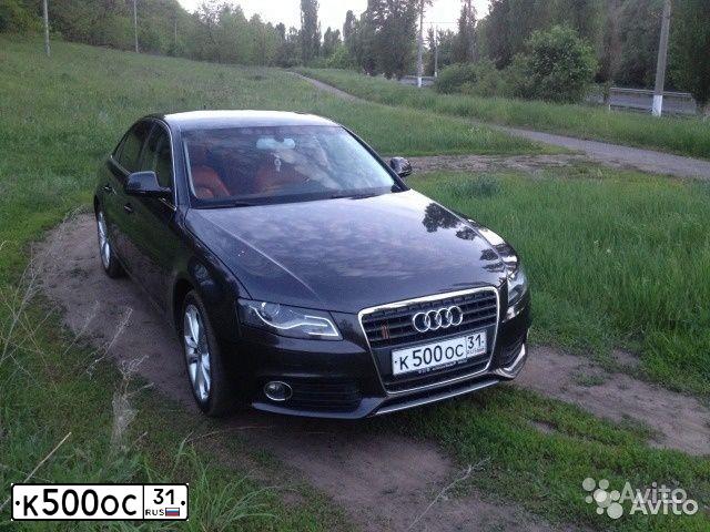 Фото автомобиля AUDI A4, 2008 — госномер К500ОС31. Цвет: ТЕМНО-СЕРЫЙ