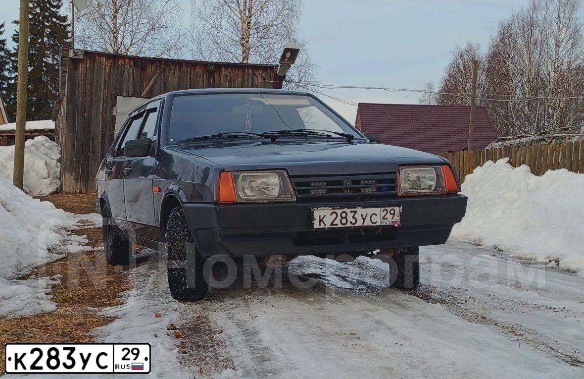 Фото автомобиля LADA 21099, 2000 — госномер О242УУ29