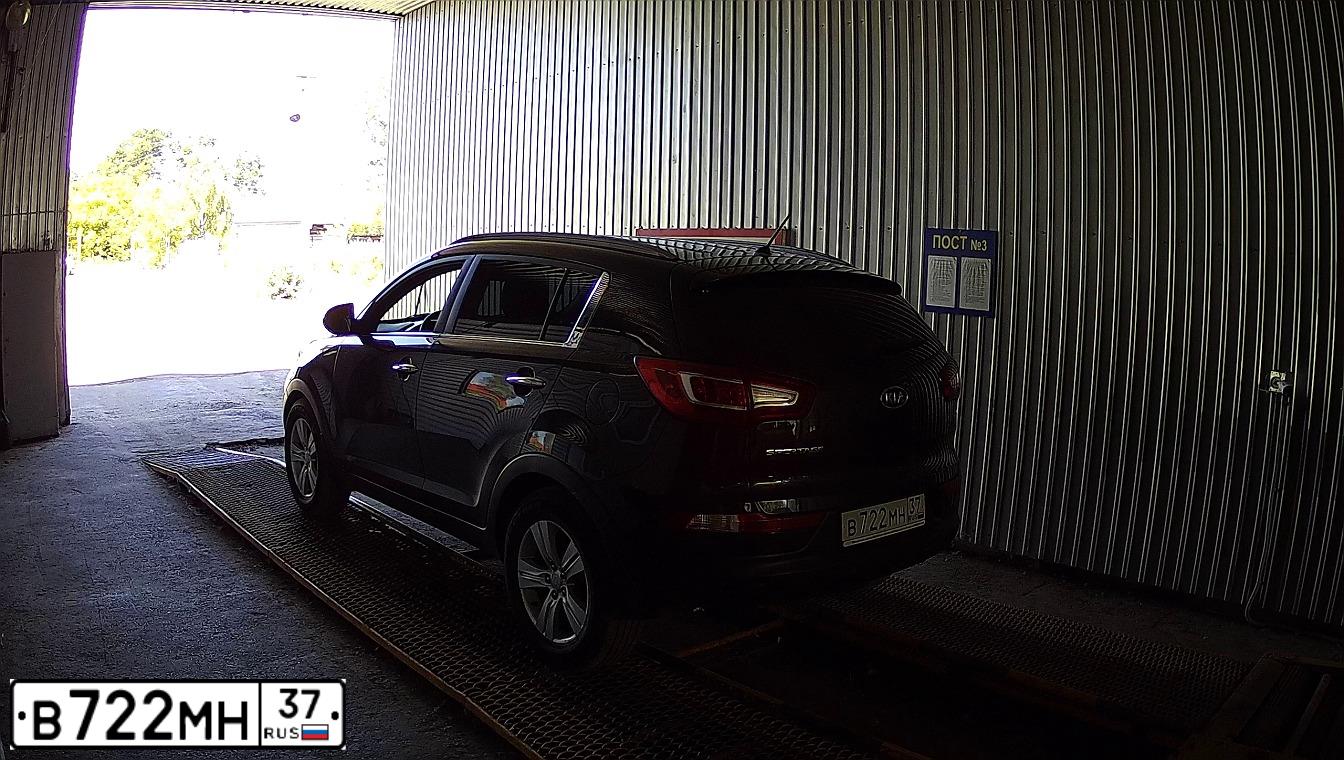 Фото автомобиля КИА SLS (SPORTAGE:, SL, SLS), 2010 — госномер Р849ТМ33. Цвет: ЧЕРНЫЙ ПЕРЛАМУТР